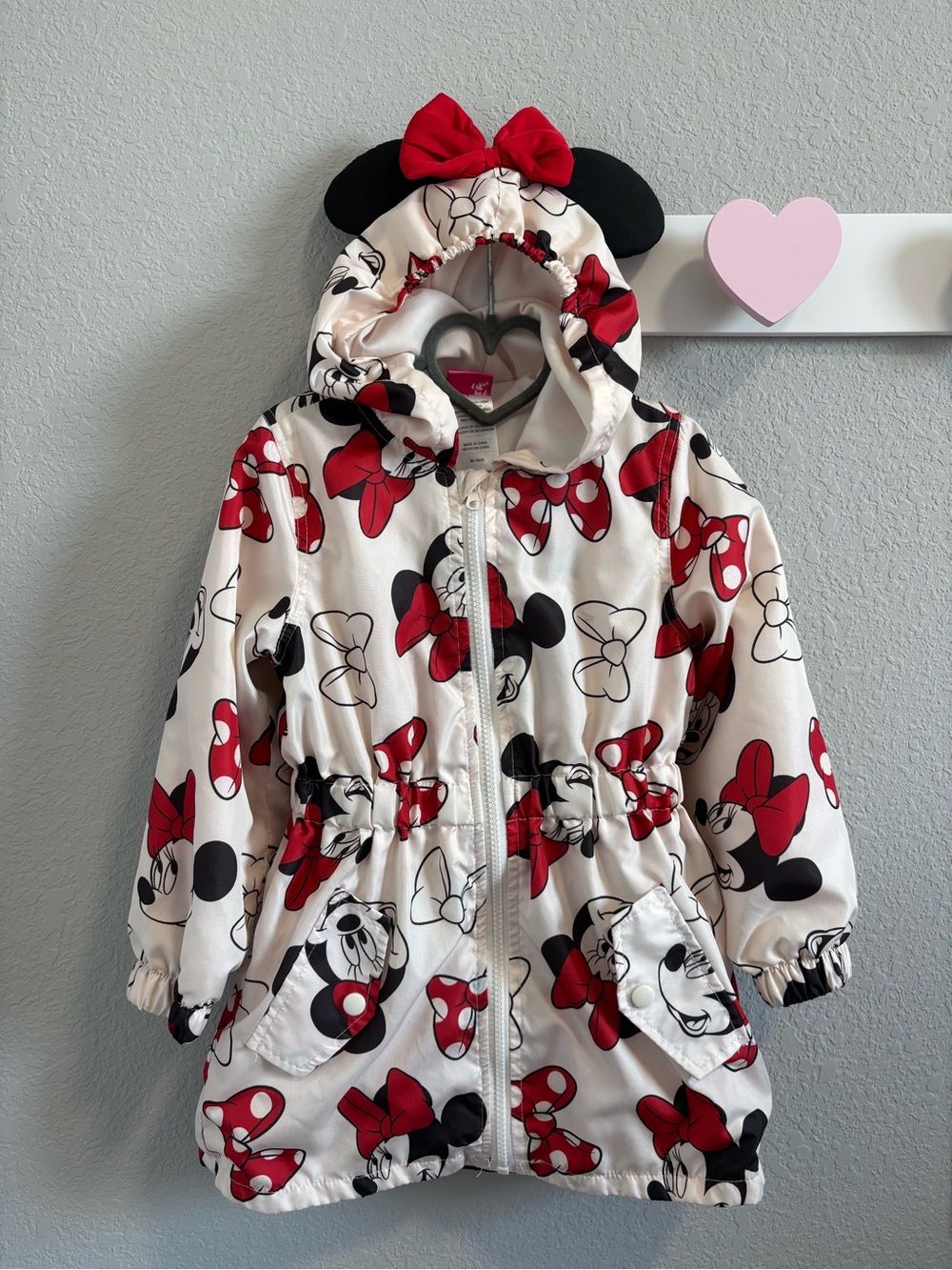 Disney Minnie Mouse Kids Raincoat